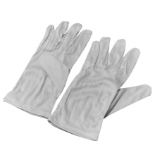 Top Quality Comfortable Lint Free White Color Microfiber Work Gloves for Cleanroom Workplace